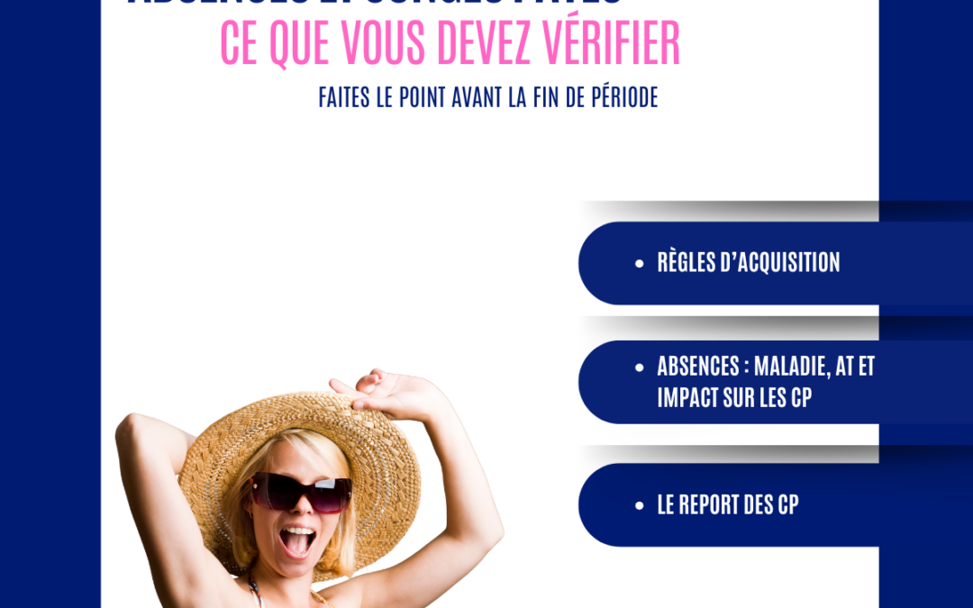 acquisition congés payés arrêt maladie impact absences employeur
